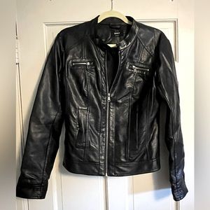 Only Pleather Jacket in size 38.